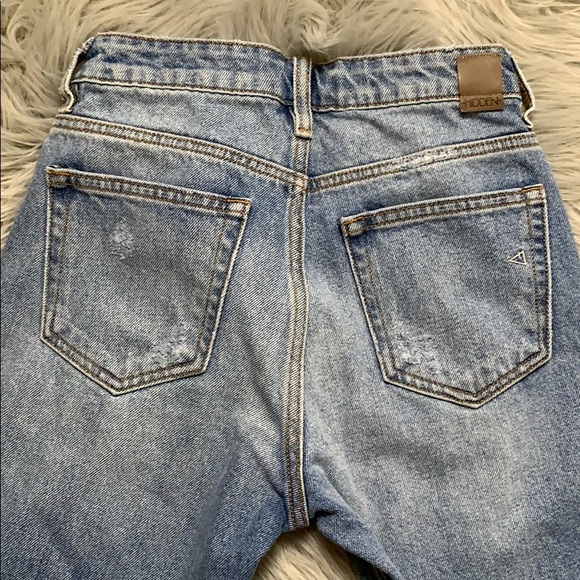 Hidden Jeans classic slim cropped mom jeans size25 - Picture 6 of 12